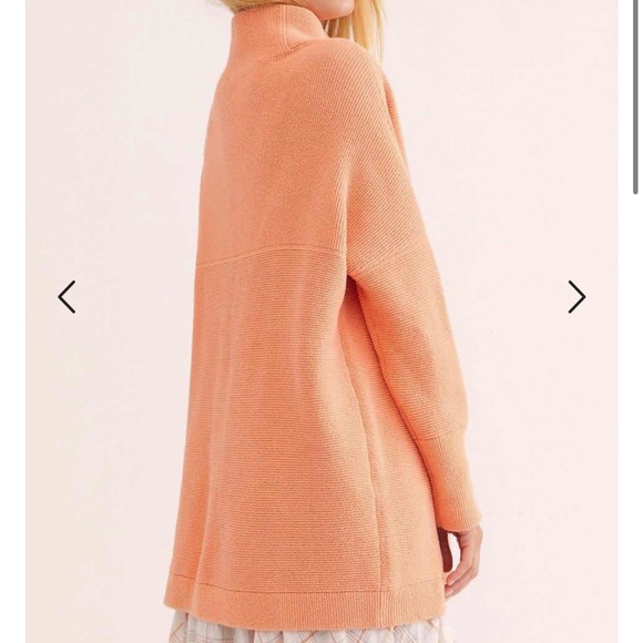 Free People Ottoman Tunic size XS in Tangerine - Picture 2 of 2